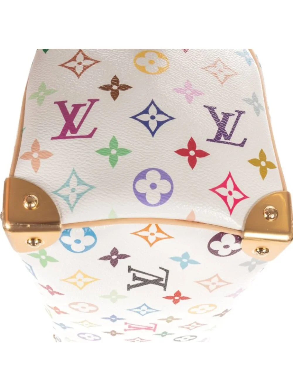Louis Vuitton Ltd Ed LV Takashi Murakami Speedy Bandouli?re Multicolor Monogram